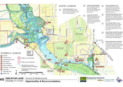 Decatur Lake Feasibility Study Concept Plans