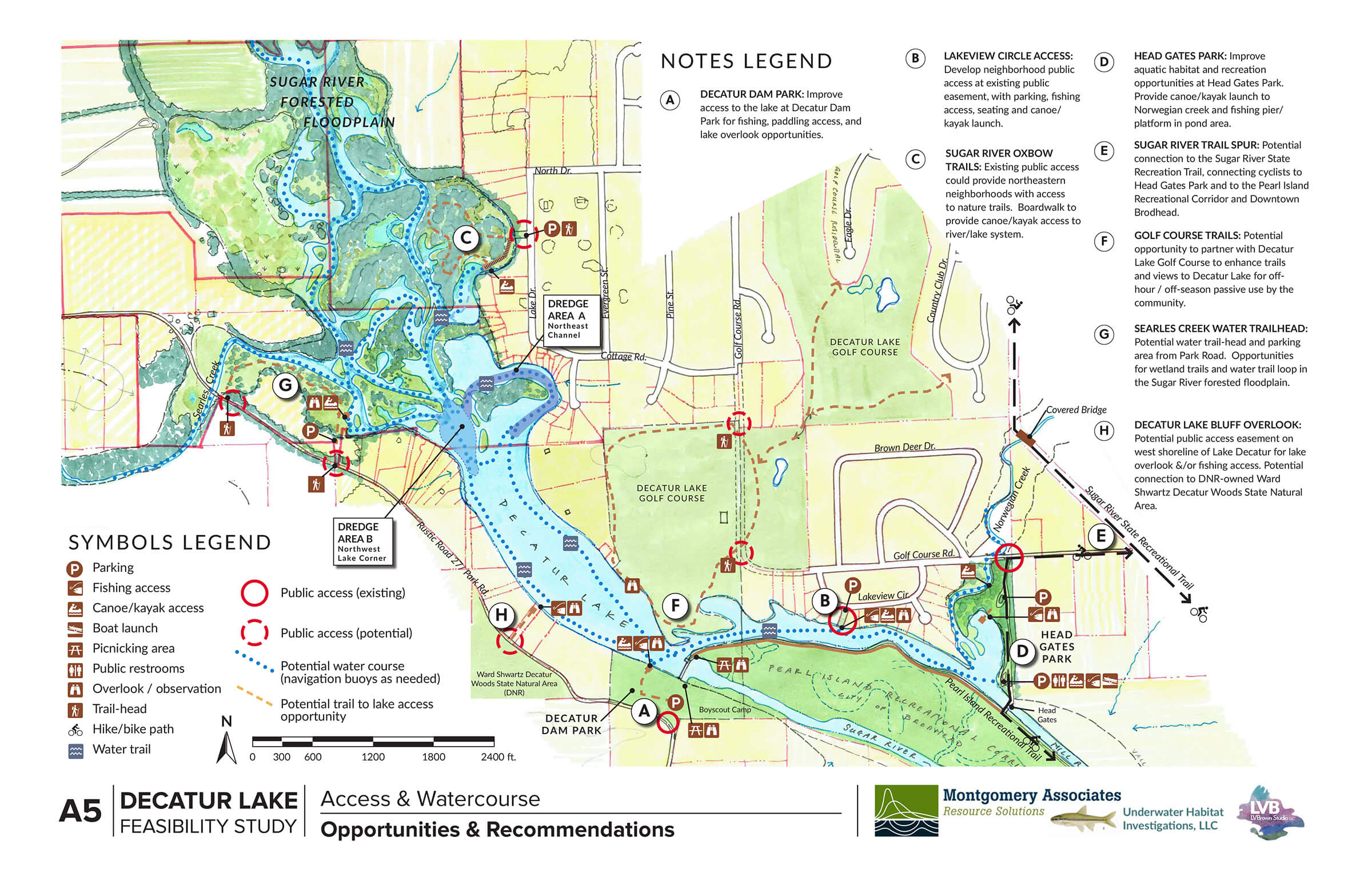 Decatur Lake Feasibility Study Concept Plans - LVBrown Studio ...