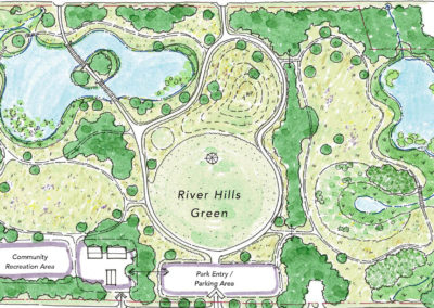 River Hills Green Ecological Park Concept Plan