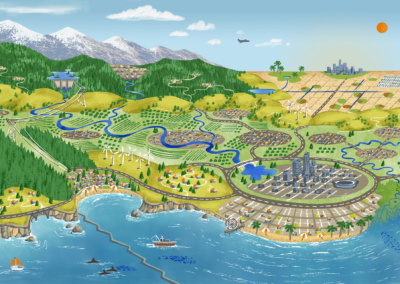 Lynker-Intel Environmental Services Illustrated Map